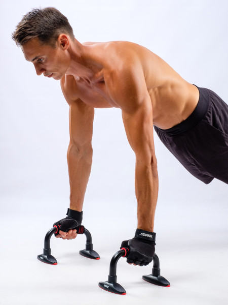 Перчатки для занятий спортом TORRES напульсник, нейлон, натуральная кожа